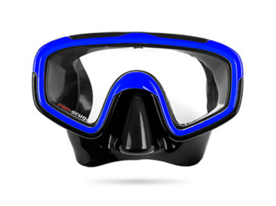 ProScuba maska za ronjnje jednodijelna plava