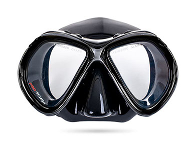 ProScuba maska za ronjnje silikon crna