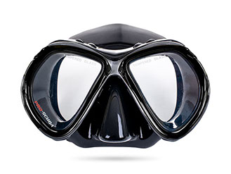 ProScuba maska za ronjnje silikon crna