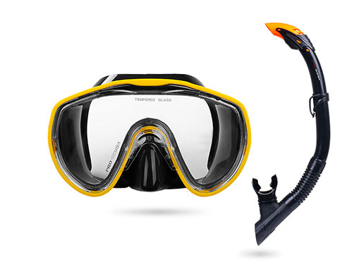 Set maskai disalica pro2 žuta