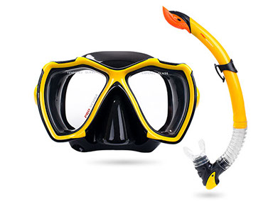 Set maskai disalica pro1 žuta