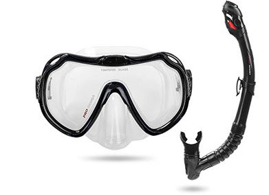 Set maskai disalica ultimate silikon crna