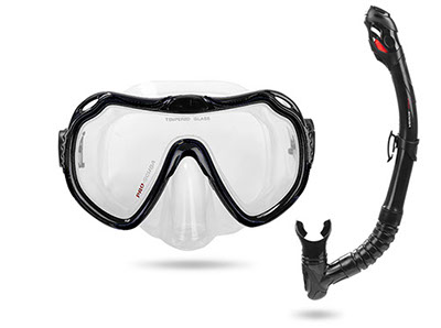 Set maskai disalica ultimate silikon crna