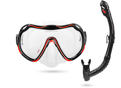 Set maskai disalica ultimate silikon crvena