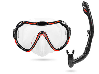 Set maskai disalica ultimate silikon crvena