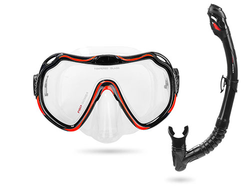 Set maskai disalica ultimate silikon crvena