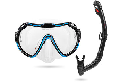 Set maskai disalica ultimate silikon plava