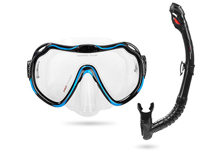 Set maskai disalica ultimate silikon plava