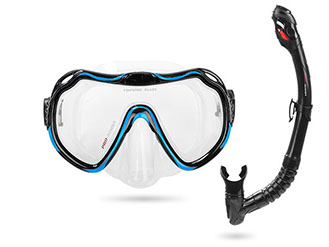 Set maskai disalica ultimate silikon plava