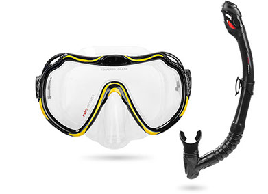 Set maskai disalica ultimate silikon žuta