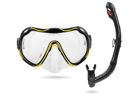 Set maskai disalica ultimate silikon žuta