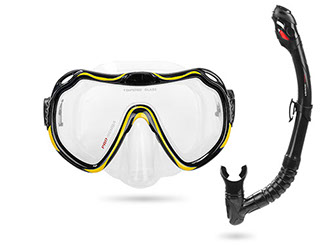 Set maskai disalica ultimate silikon žuta